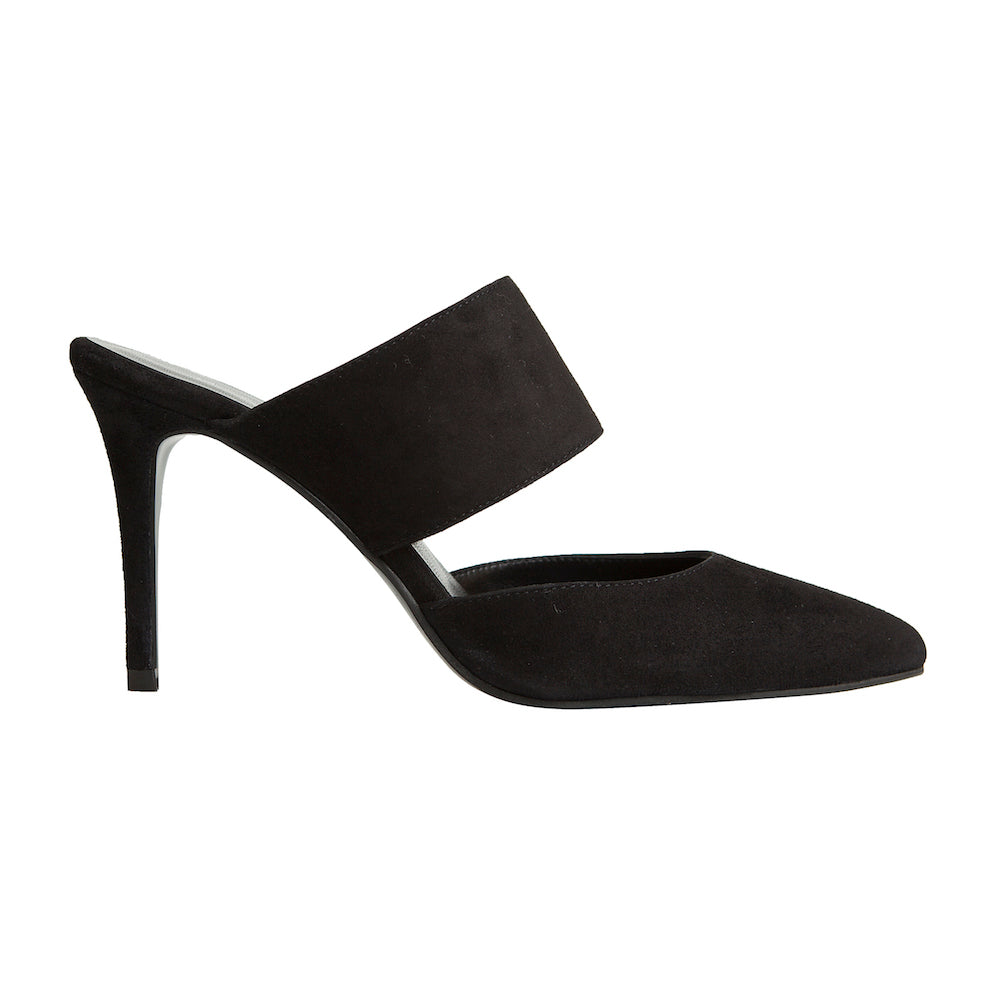 Alba Stiletto - Black Suede is one of Barcemoda’s most elegant ladies stiletto heels.