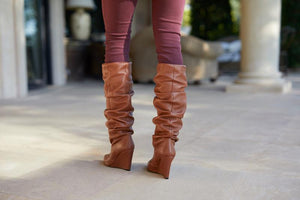 Cherry Boot - Brown Leather