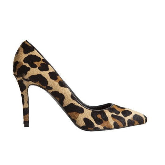 Vega Stiletto - Leopard Cowhide is one of Barcemoda’s most comfortable ladies stiletto heels.