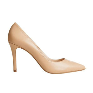 Vega Stiletto - Nude Leather is one of Barcemoda’s classic ladies stiletto heels.